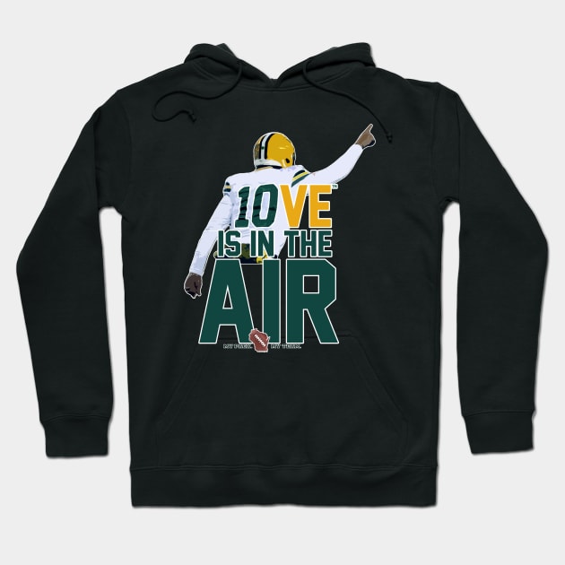 10VE™ is in the air Hoodie by wifecta